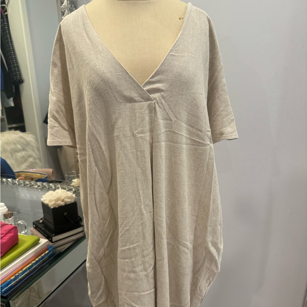Luminary Fine Collection Linen Dress